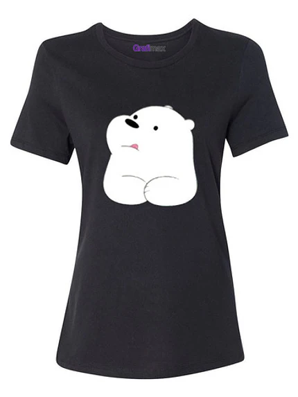 Polera Mujer We Bare Beas Osos Escandolos Polar Dibujos Animados - Grafimax 1