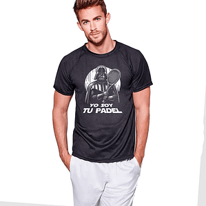 Polera Deportiva Yo Soy Tu Padel Star Wars Deportes Grafimax