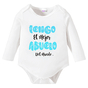 Body Bebé Pilucho Tengo El Mejor Abuelo Del Mundo Grafimax