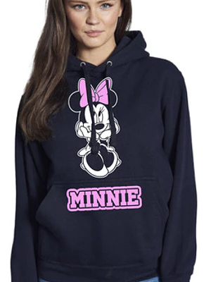 Polerón Minnie Smile Retro Dibujo Mujer Grafimax