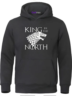 Polerón King Of The North Game Of Trones Regalo Papá Padre - Grafimax