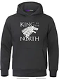 Polerón King Of The North Game Of Trones Regalo Papá Padre - Grafimax - Miniatura 1