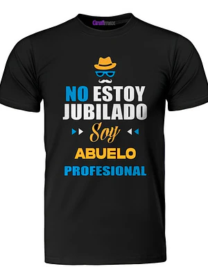 Polera No Estoy Jubilado Soy Un Abuelo Regalo Papá Grafimax