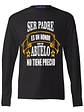 Polera Manga larga Ser Padre Es Un Honor Abuelo Papá Regalo - Grafimax - Miniatura 1