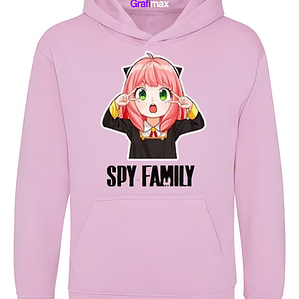 Poleron Spy X Family Anime Anya Forger Hands Up Grafimax