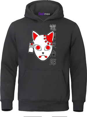 Polerón Demon Slayer Kimetsu No Yaiba Mask Tanjiro Grafimax