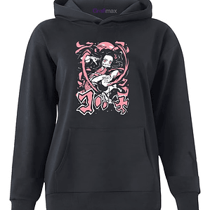 Poleron Mujer Nezuko Demon Slayer Kimetsu No Yaiba Anime Grafimax