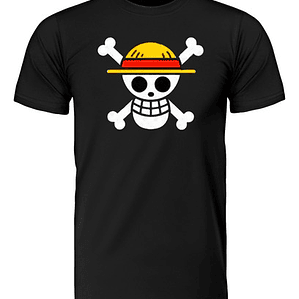 Polera Luffy One Piece Calavera Anime Grafimax
