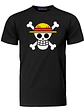 Polera Luffy One Piece Calavera Anime Grafimax - Miniatura 1