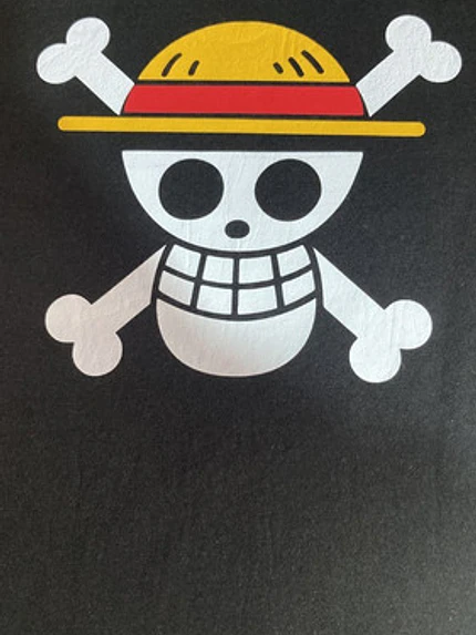 Polera Luffy One Piece Calavera Anime Grafimax 2