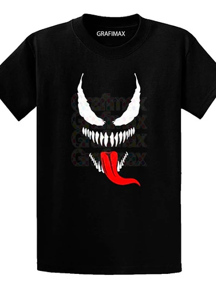 Polera Venom Lengua Superhéroes - Grafimax 1