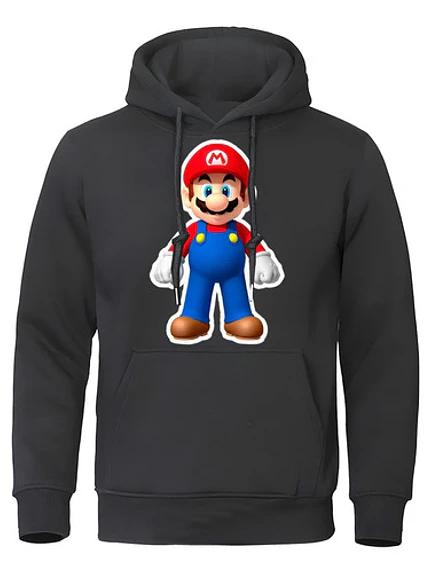 Polerón Niño Super Mario Bros Videojuegos Grafimax 1