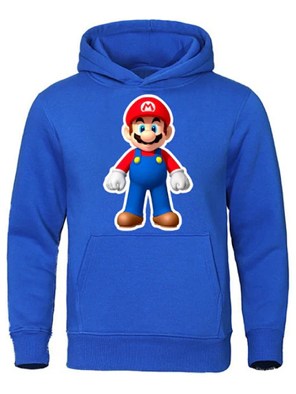 Polerón Niño Super Mario Bros Videojuegos Grafimax 3