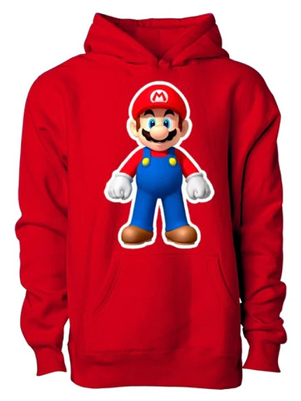 Polerón Niño Super Mario Bros Videojuegos Grafimax 2
