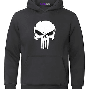 Polerón The Punisher Capucha Superheroes Grafimax