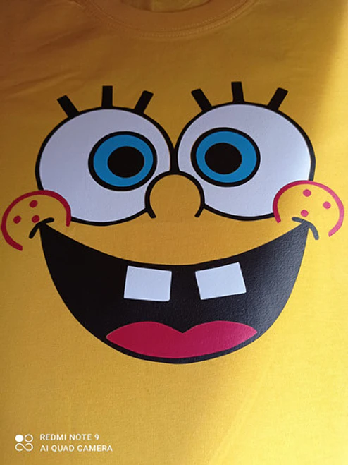 Poleron Bob Esponja Amarillo Grafimax 2