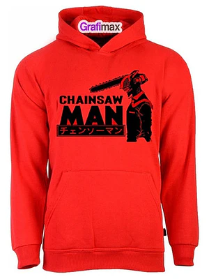 Polerón Chainsaw Man Anime Sierra Hombre Grafimax