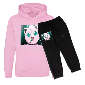 Conjunto Polerón Y Buzo Jigglypuff Poke Mon Anime Grafimax