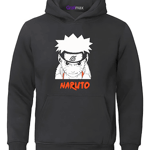 Polerón Naruto Usumaki Angry Anime Unisex Grafimax