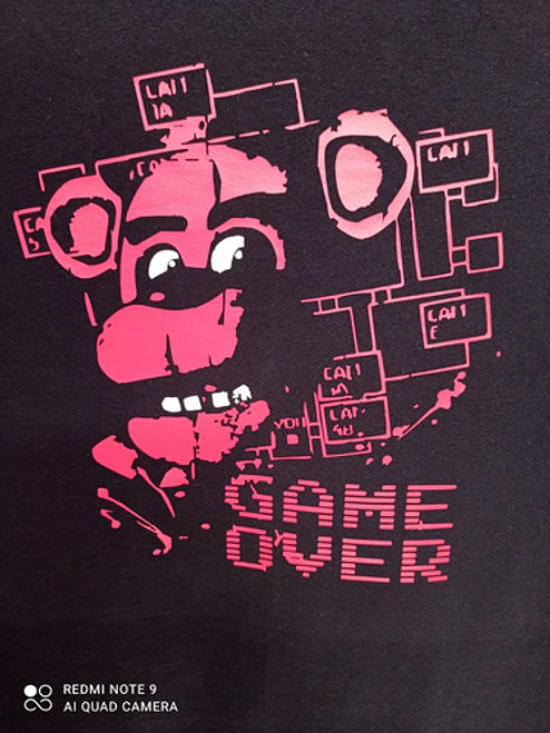 Polerón Five Nights At Freddy´S Diseños Personajes Grafimax 2