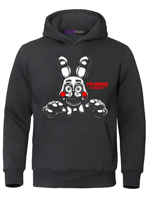 Polerón Five Nights At Freddy´S Diseños Personajes Grafimax 6