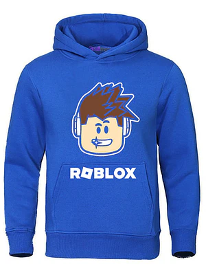 Poleron Roblox Skin Face Azul Grafimax