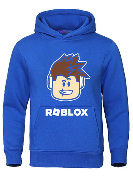 Poleron Roblox Skin Face Azul Grafimax 1