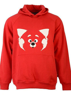 Polerón Turning Red Panda Rojo Face Grafimax