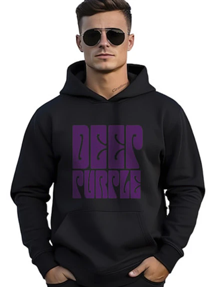 Polerón Deep Purple Logo Rock Bandas Grafimax 5