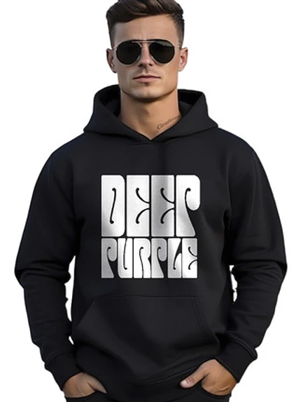 Polerón Deep Purple Logo Rock Bandas Grafimax 9