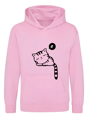 Poleron Gato Durmiendo Cat Mujer Kawaii Grafimax