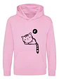 Poleron Gato Durmiendo Cat Mujer Kawaii Grafimax - Miniatura 1