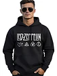 Polerón Led Zeppelin Logos Rock Bandas Grafimax - Miniatura 1