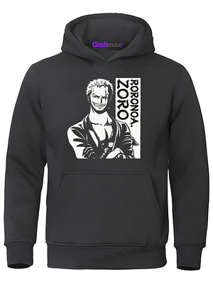 Polerón Roronoa Zoro Sonrisa One Piece Anime Grafimax