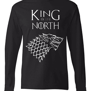 Polera Ml King Of The North Game Of Trones Padre Regalo