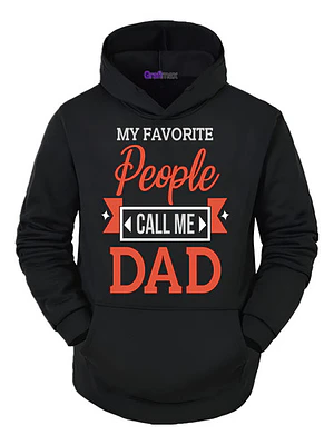 Polerón The People Call Me Dad Día Del Padre Papá Hombre - Grafimax
