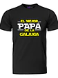 Polera Mejor Padre De La Galaxia Starwars Papá -Grafimax - Miniatura 1