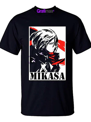 Polera Mikasa Attack Titan Shingeki No Kyojin Anime Grafimax