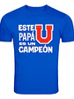 Polera Este Papá Es Un Campeón U De Chile Equipos Grafimax - Miniatura 1