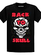 Polera Calavera Back To Skull Vinilo Hombre Grafimax - Miniatura 1