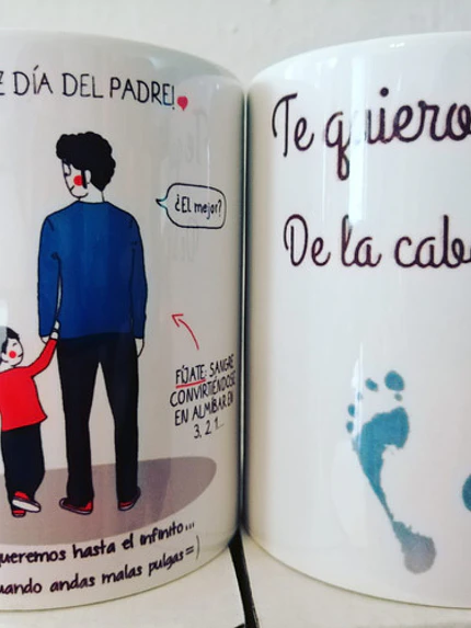 Tazón Día Del Padre Papá Hermoso Regalo Hombre Grafimax 13