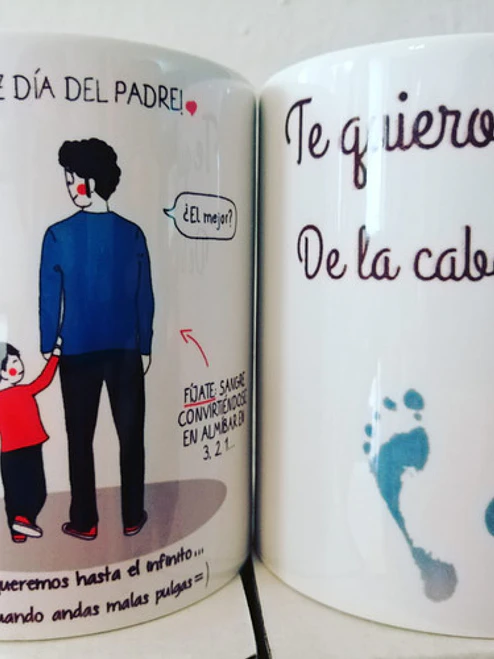 Tazón Día Del Padre Papá Hermoso Regalo Hombre Grafimax 13
