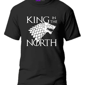 Polera King Of The North Dia Del Padre Regalo Papá Grafimax
