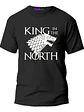 Polera King Of The North Dia Del Padre Regalo Papá Grafimax - Miniatura 1