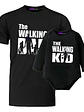 Pack Polera Body Bebé Walking Dad Serie Padre Hijo -Grafimax - Miniatura 1