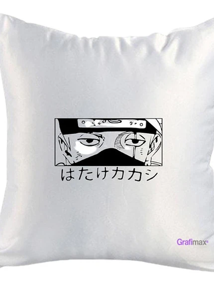 Cojí­N Blanco Felpa Naruto Kakashi 40X40 Grafimax 1