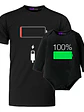 Polera Papá y Hijo Body Bebe Baterí­a Duo  Low Padre Family -Grafimax - Miniatura 1