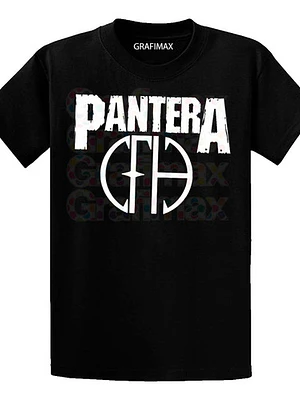 Polera Pantera Logo Metal Rock Bandas Grafimax