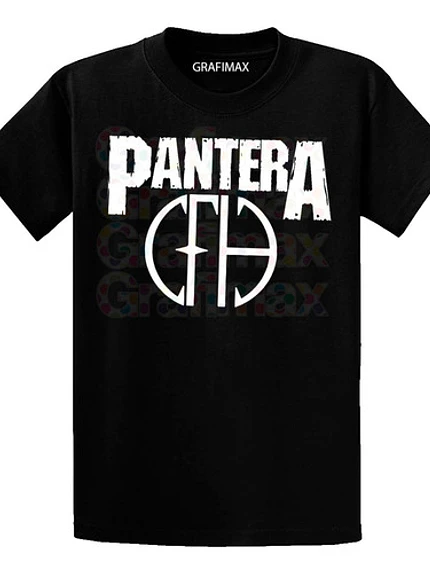 Polera Pantera Logo Metal Rock Bandas Grafimax 1