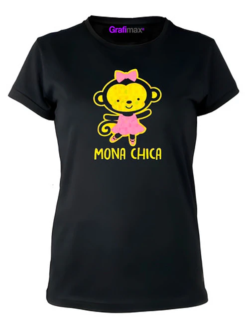Polera Mono Mona Chico Hijo Niños Familia Grafimax 7